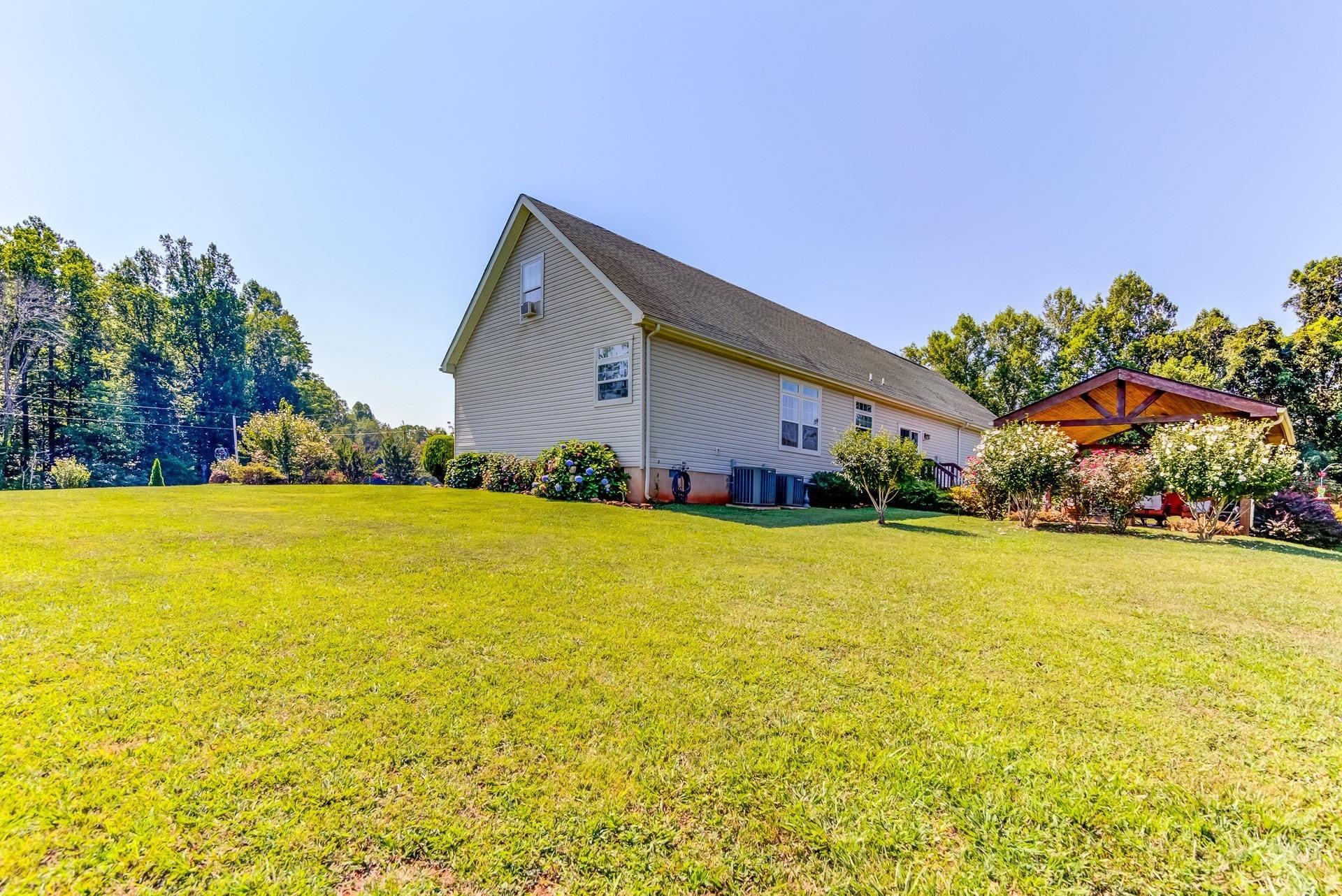 2494 Henry Road Ferrum, VA 24088 - Photo 44 of 60 a view of an outdoor space and swimming pool