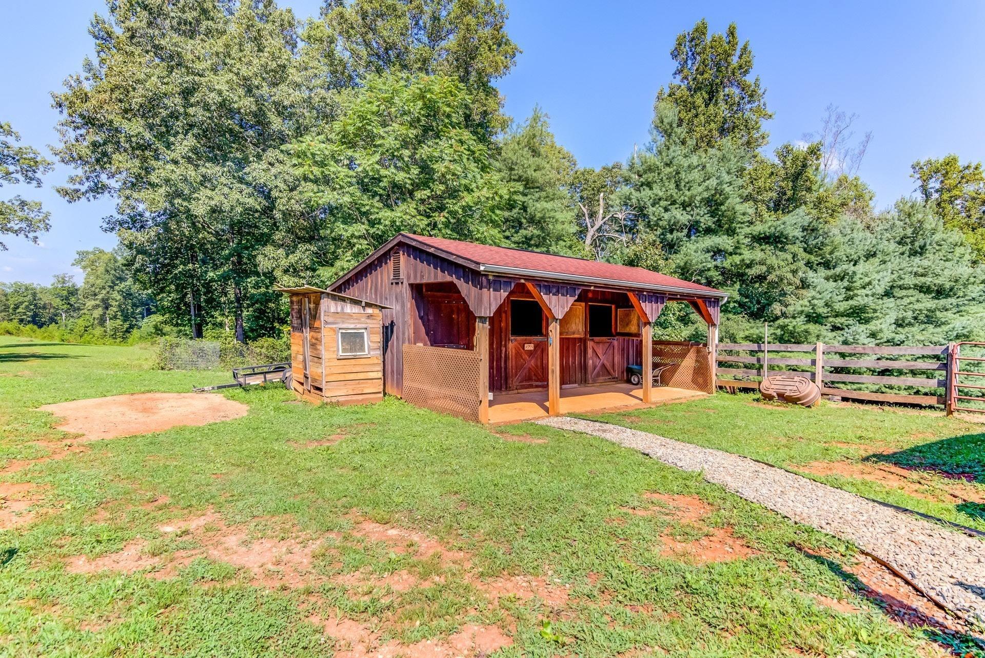 2494 Henry Road Ferrum, VA 24088 - Photo 46 of 60 a view of a house with a yard
