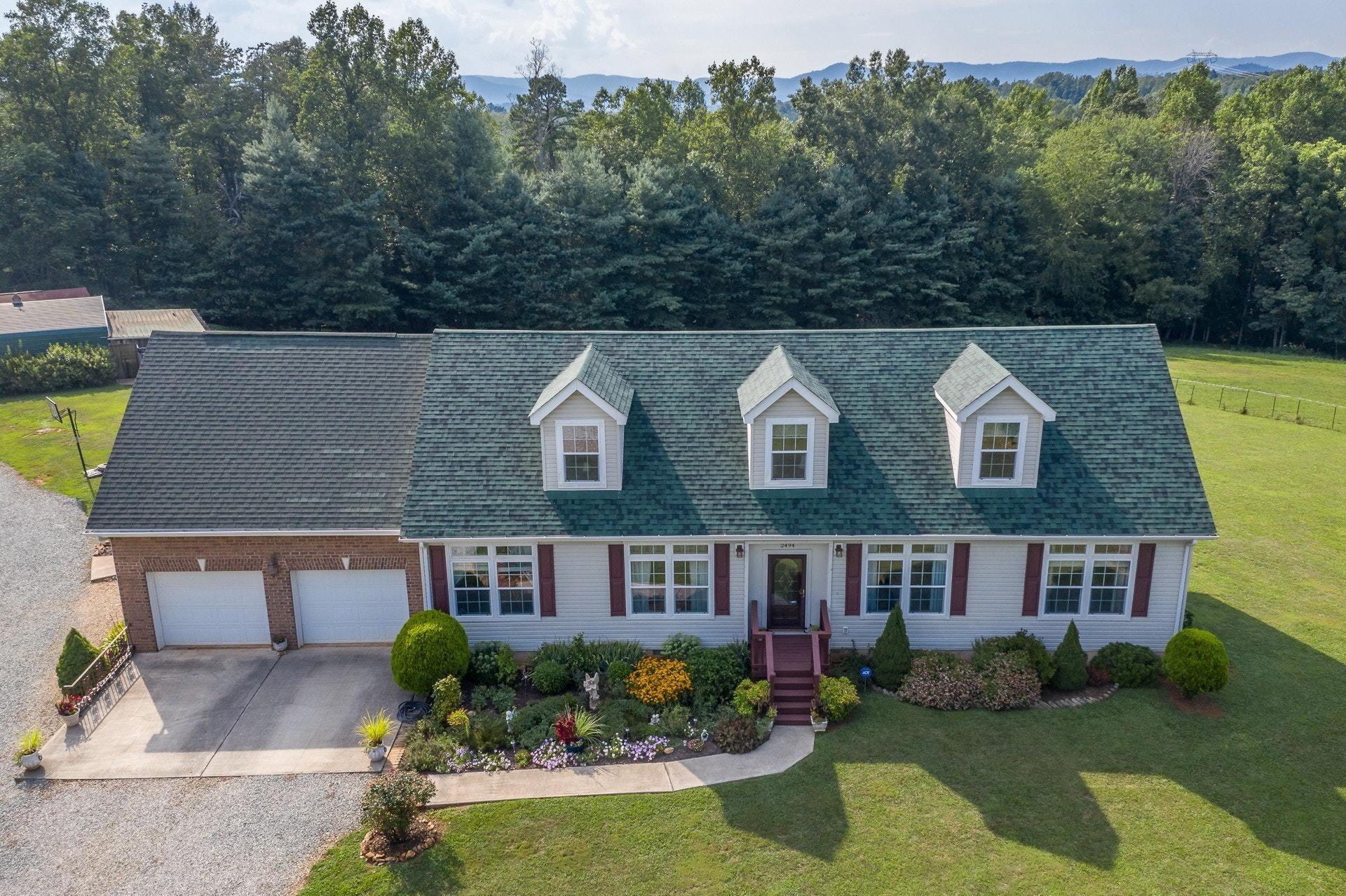 2494 Henry Road Ferrum, VA 24088 - Photo 56 of 60 a aerial view of a house