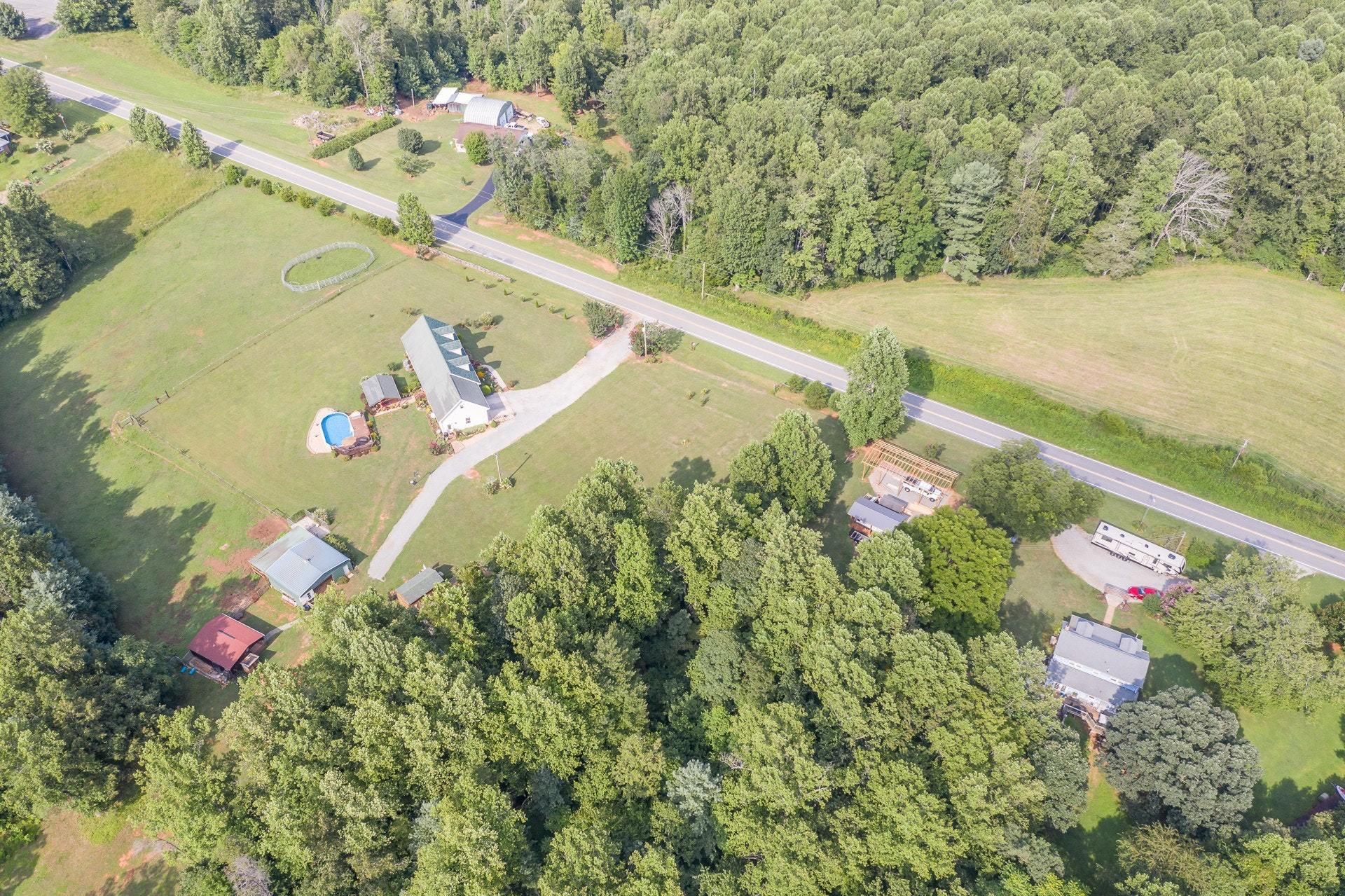 2494 Henry Road Ferrum, VA 24088 - Photo 8 of 60 a view of a yard with an outdoor space