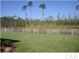 120 Gunwale Road Pensacola, FL 32507 - Photo 14 of 15 Backyard with view of Greenbelt
