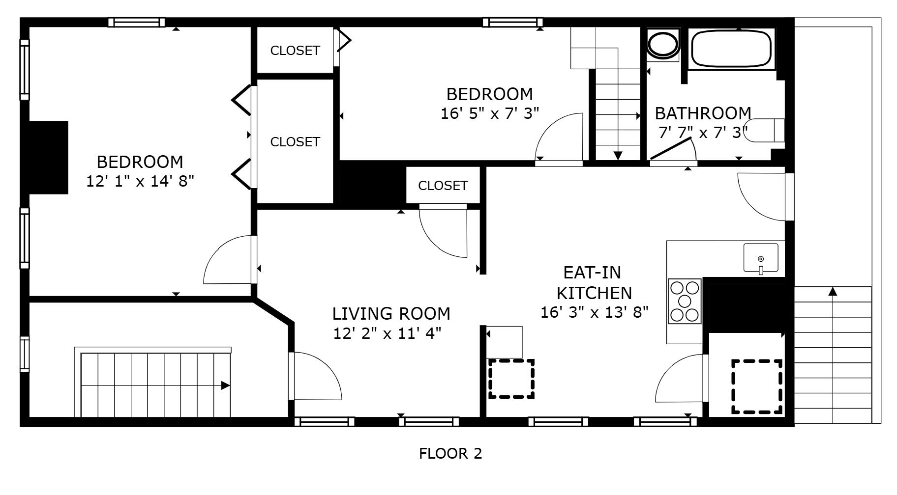 23 Foss Street Biddeford, ME 04005 - Photo 17 of 32 Second Floor