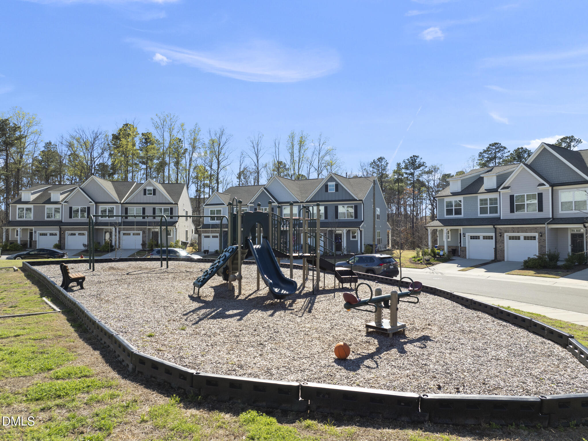 207 Marbella Grove Durham, NC 27713 - Photo 40 of 48 a view of a house with swimming pool and sitting area