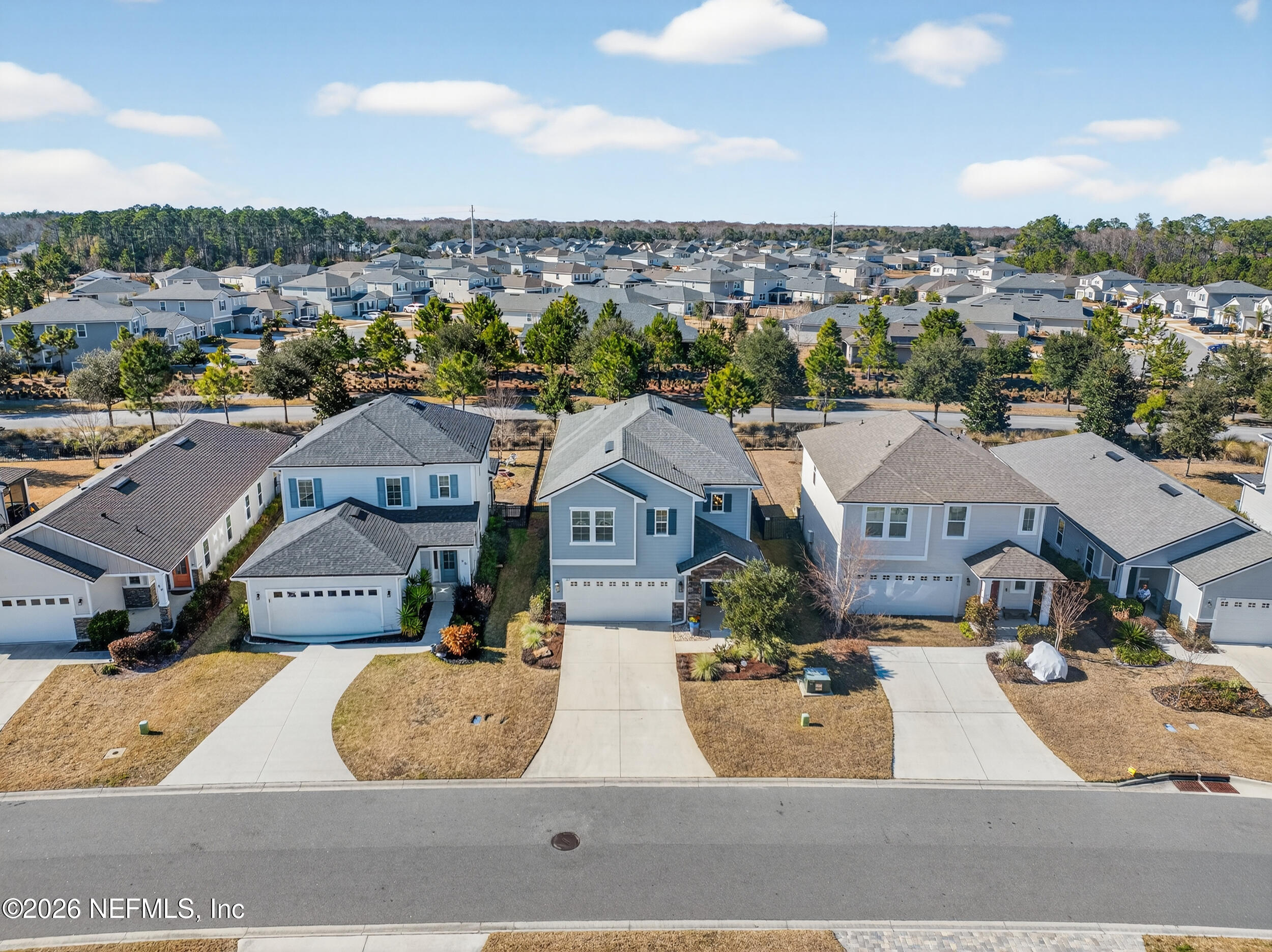103 Ferndale Way St. Augustine, FL 32092 - Photo 41 of 54 an aerial view of residential houses with city view