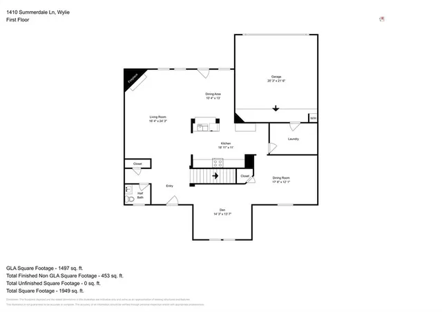 $2,595 | 1410 Summerdale Lane, Wylie, TX 75098