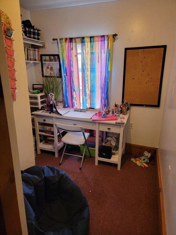 45 Maple Street Warren, MA 01083 - Photo 17 of 20 a view of a workspace with furniture and a window