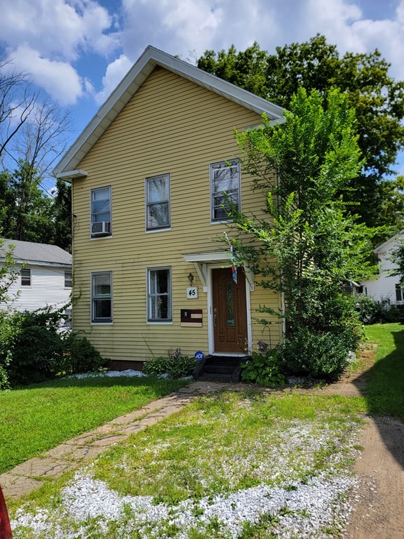45 Maple Street Warren, MA 01083 - Photo 19 of 20 a view of backyard of house with green space
