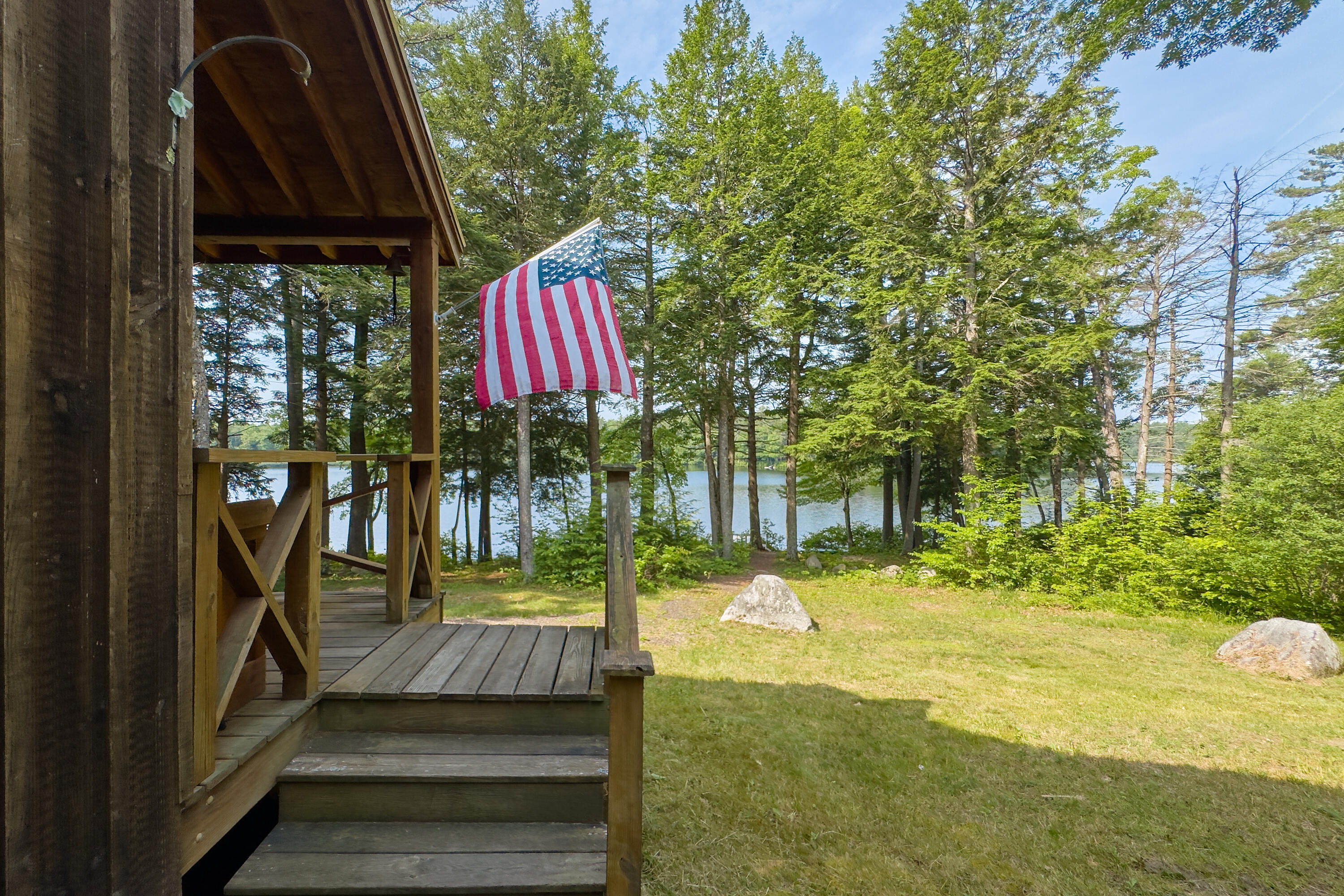 660 Sprague Road Waldoboro, ME 04572 - Photo 9 of 45 Approaching the porch