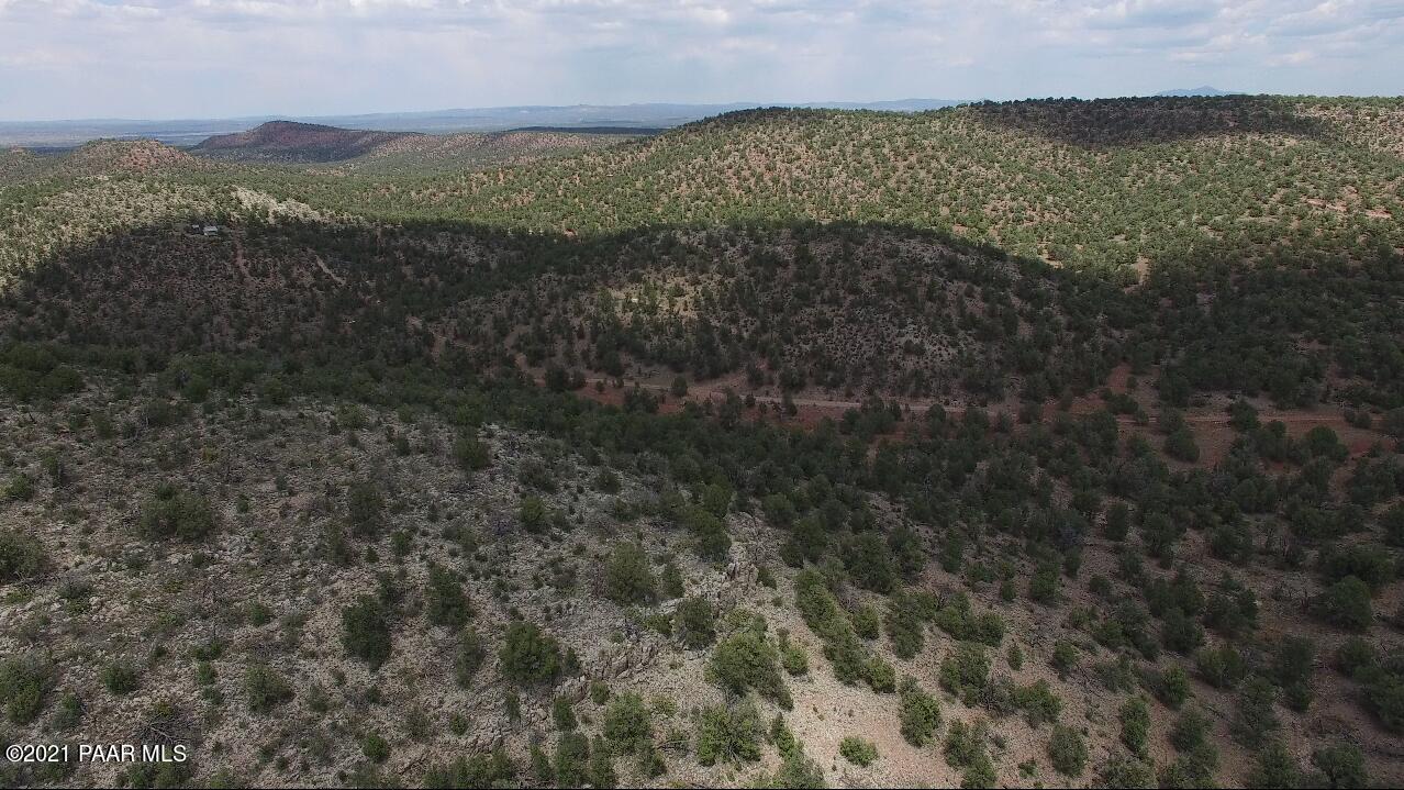 138 Arizona Road Ash Fork, AZ 86320 - Photo 4 of 20 Aerial loking NE from west side of canyo
