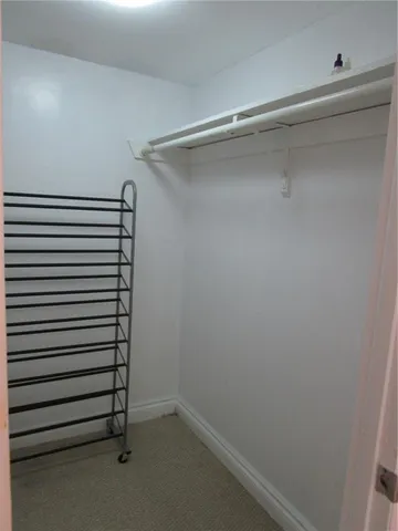 a view of a small space