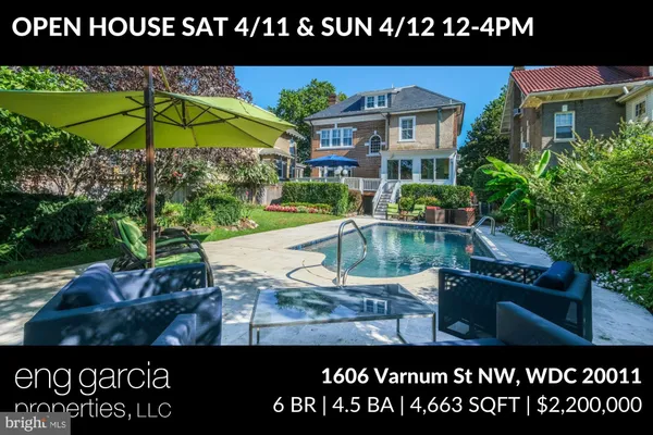 $2,200,000 | 1606 Varnum Street Northwest, Washington, DC 20011
