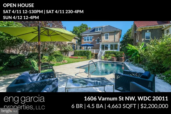 $2,200,000 | 1606 Varnum Street Northwest, Washington, DC 20011