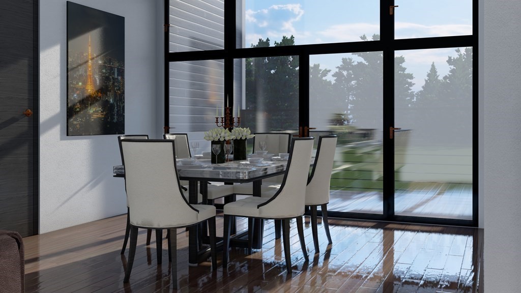 531 Main Street, Unit 2002 Reading, MA 01867 - Photo 3 of 7 a view of a dining room with furniture and window