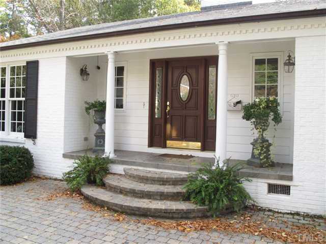 507 Spring Valley Drive Raleigh, NC 27609 - Photo 6 of 25 Front entrance.