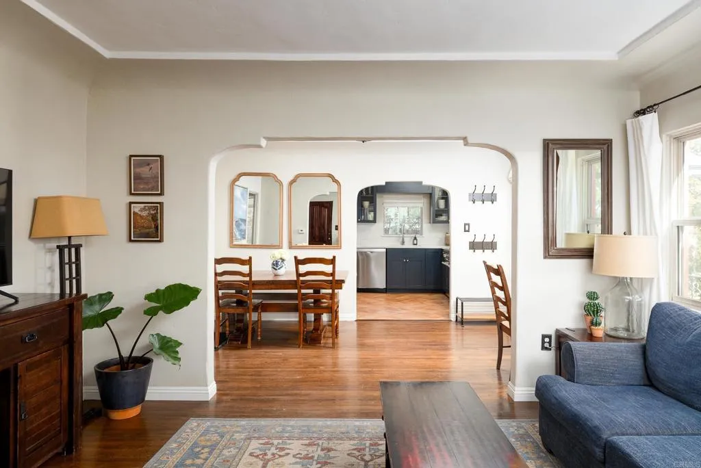 1603 Felton Street San Diego, CA 92102 - Photo 13 of 55 a living room with furniture and a wooden floor