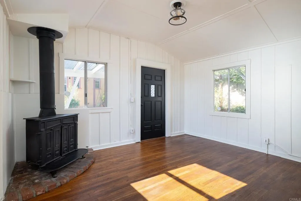 1603 Felton Street San Diego, CA 92102 - Photo 34 of 55 a view of an empty room with window and wooden floor