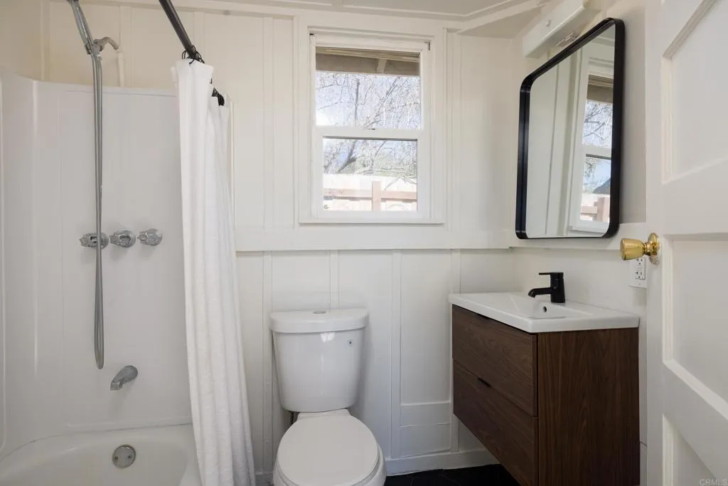 1603 Felton Street San Diego, CA 92102 - Photo 40 of 55 a bathroom with a sink toilet and shower