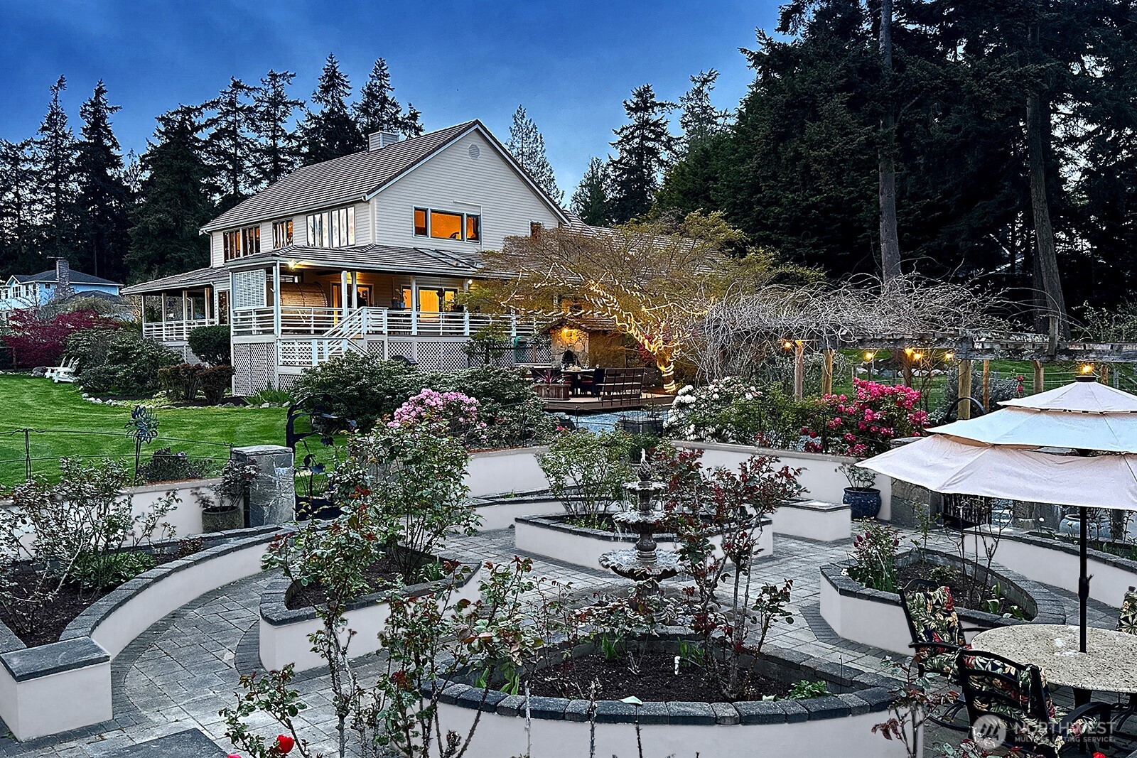 5741 Crow Haven Road Langley, WA 98260 - Photo 3 of 40 a front view of a house with garden