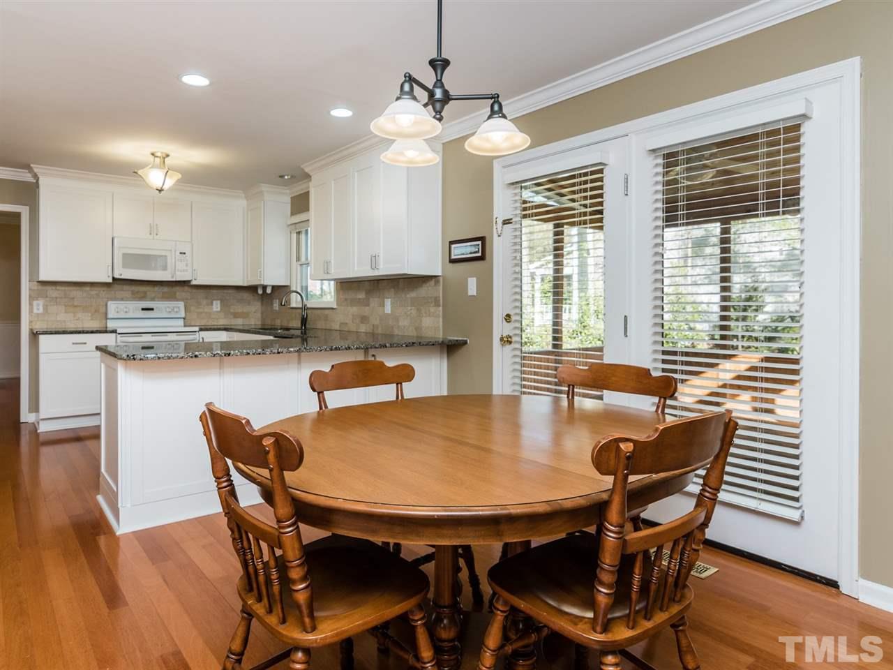 112 Trackers Road Cary, NC 27513 - Photo 10 of 25 The sunny breakfast nook will be the perfect place for your morning coffee.