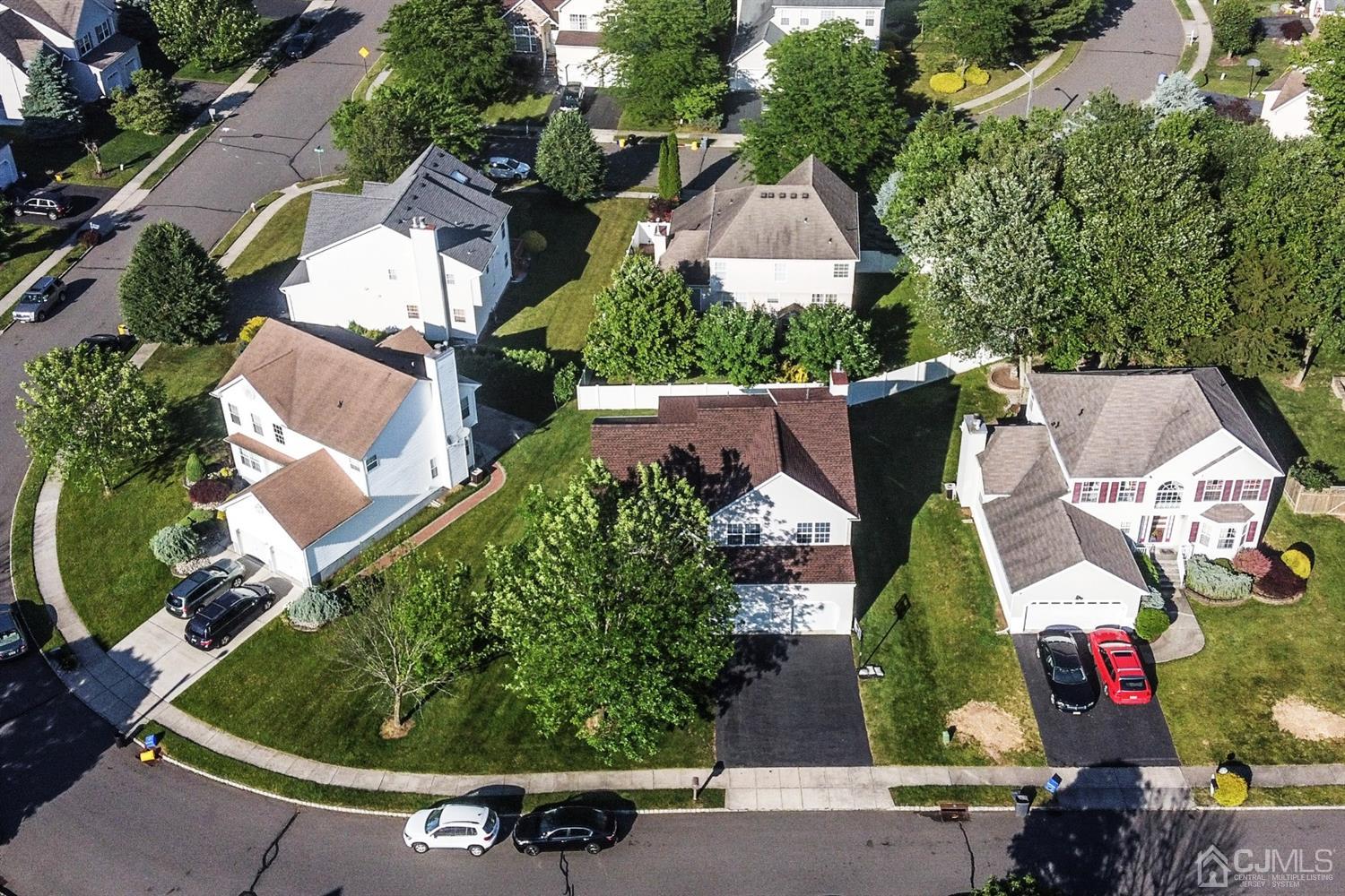 14 Pointer Place Kendall Park, NJ 08824 - Photo 3 of 34 an aerial view of a house