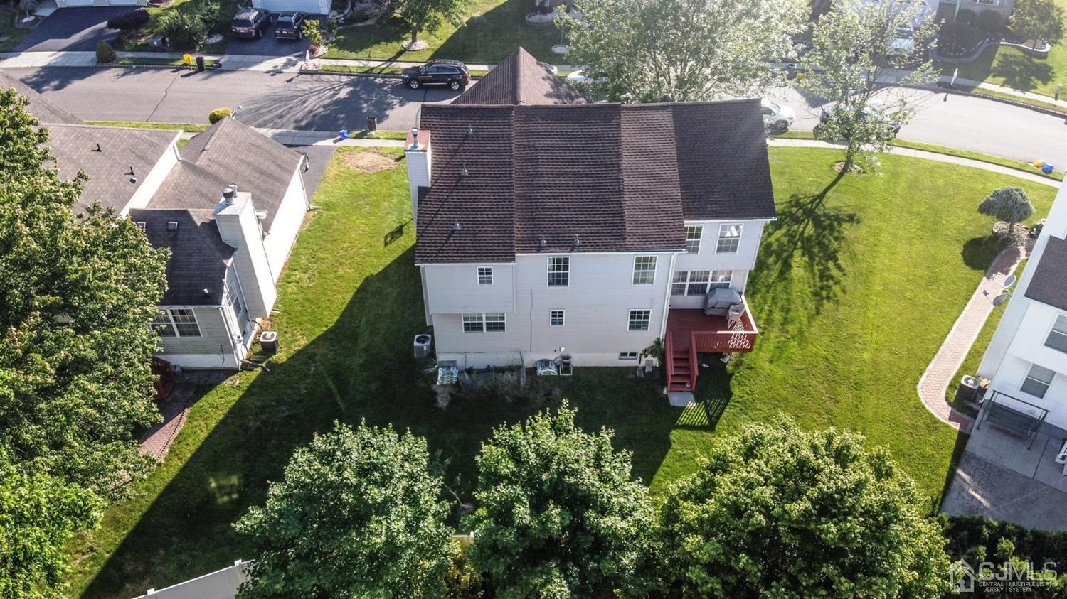 14 Pointer Place Kendall Park, NJ 08824 - Photo 34 of 34 an aerial view of a house with a garden