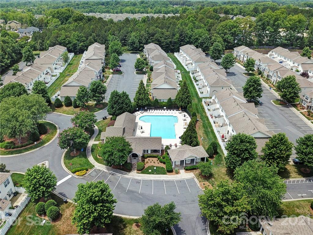 971 Copperstone Lane Fort Mill, SC 29708 - Photo 24 of 26 an aerial view of a house with a garden