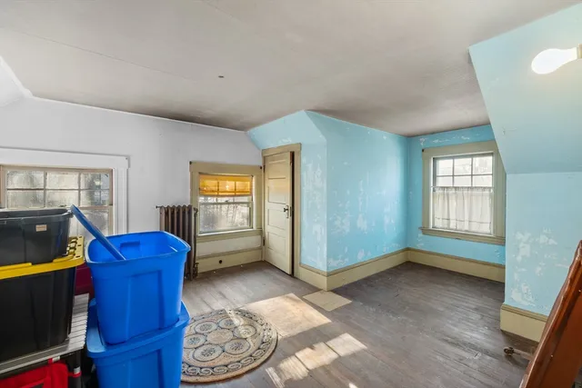 a view of storage and utility room