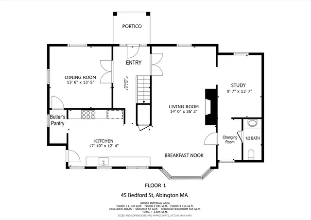 $600,000 | 45 Bedford Street, Abington, MA 02351