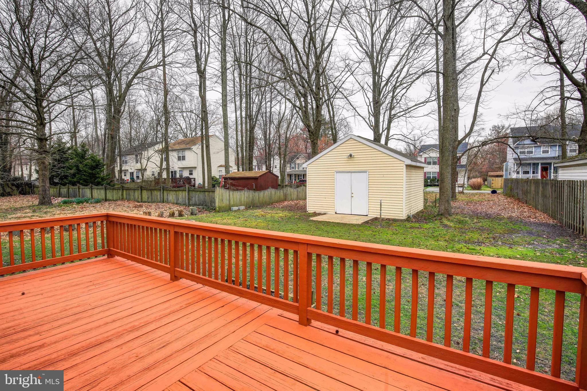 1263 Steamboat Road Shady Side, MD 20764 - Photo 6 of 25 Large wood deck off the rear