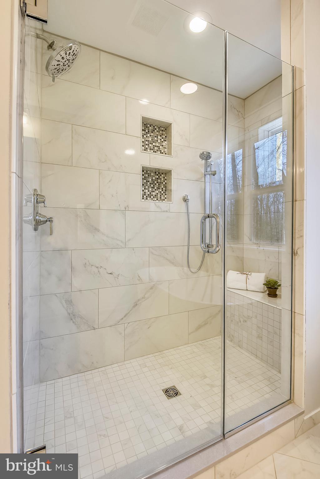 502 Teak Road Crownsville, MD 21032 - Photo 19 of 30 Owner's Suite awesome shower with frameless glass