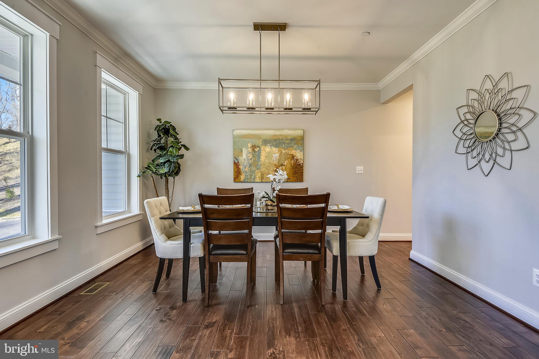 502 Teak Road Crownsville, MD 21032 - Photo 8 of 30 Dining Room off of Foyer with hardwood floors