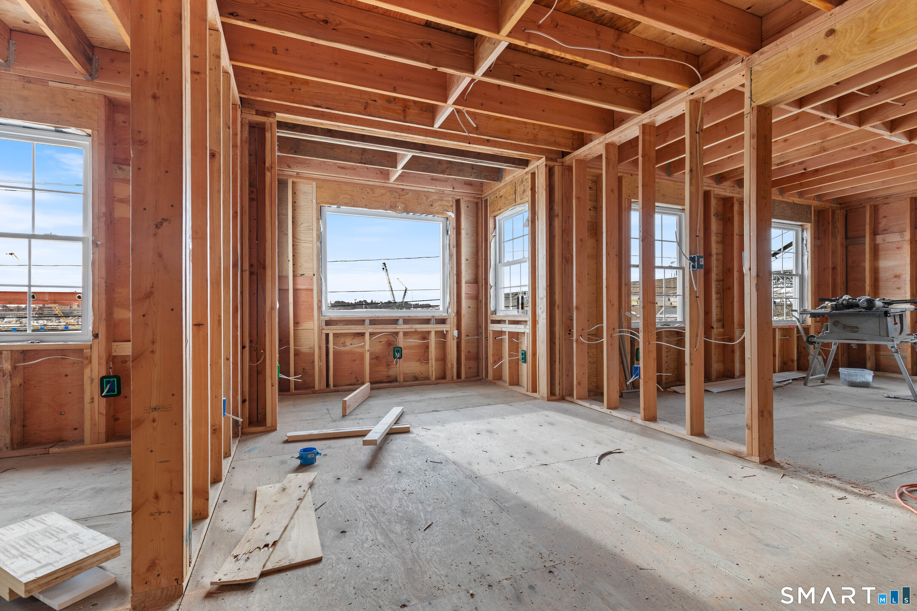 108 Thames Street Groton, CT 06340 - Photo 29 of 40 a view of a room with wooden walls