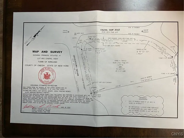 $60,000 | Lot 16 Chapel View Lane, Kirkland, NY 13323