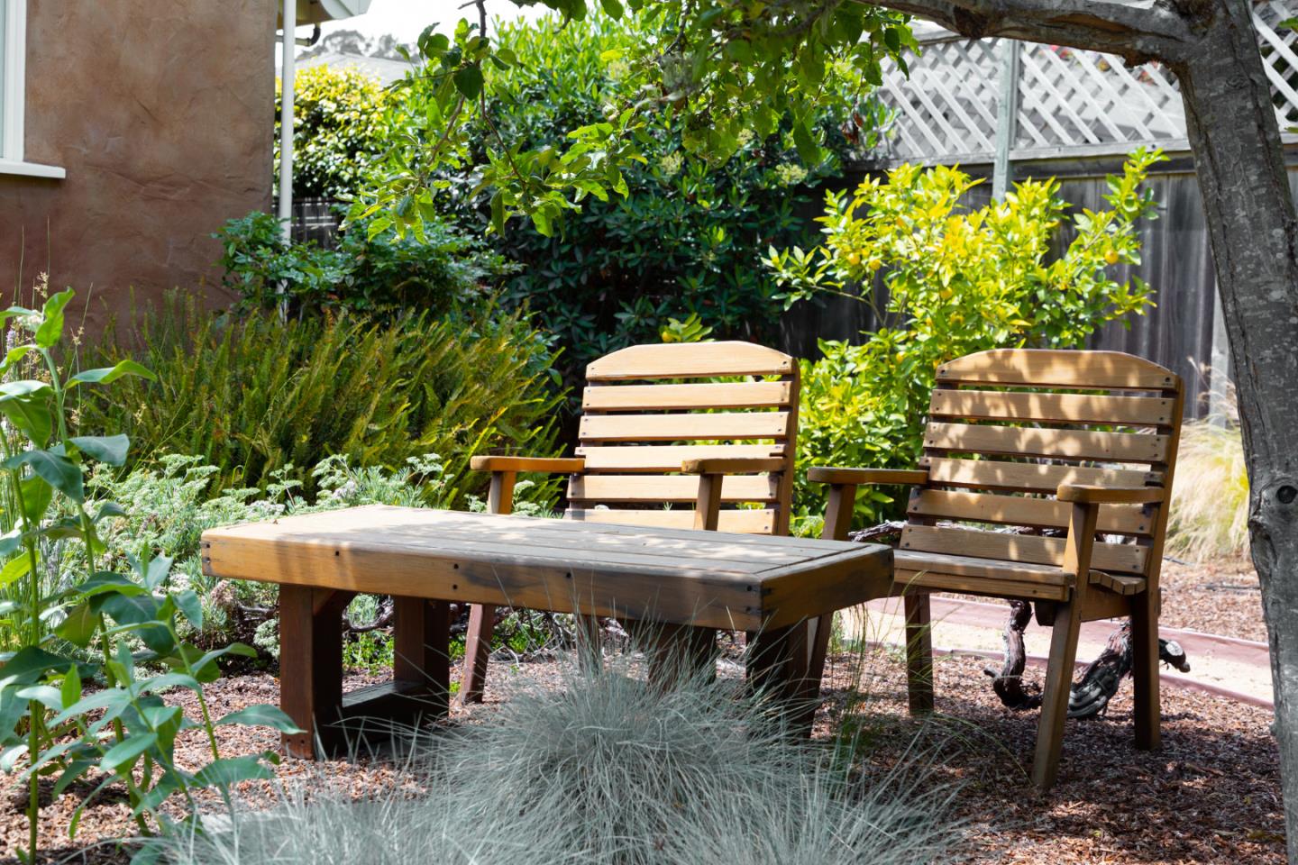 508 Oak Drive Capitola, CA 95010 - Photo 21 of 31 a view of a chairs and table in the patio