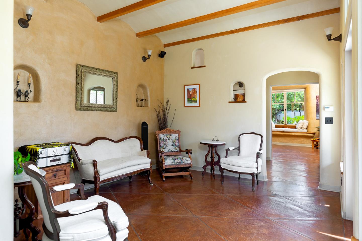 508 Oak Drive Capitola, CA 95010 - Photo 10 of 31 a living room with furniture and a window