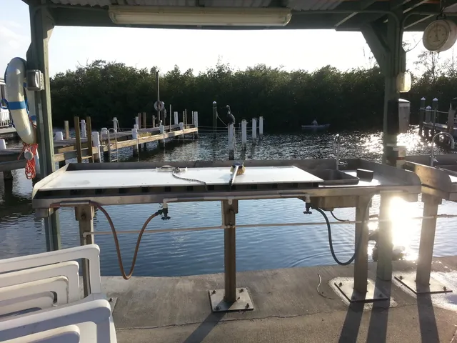 a view of a street with a building in the background