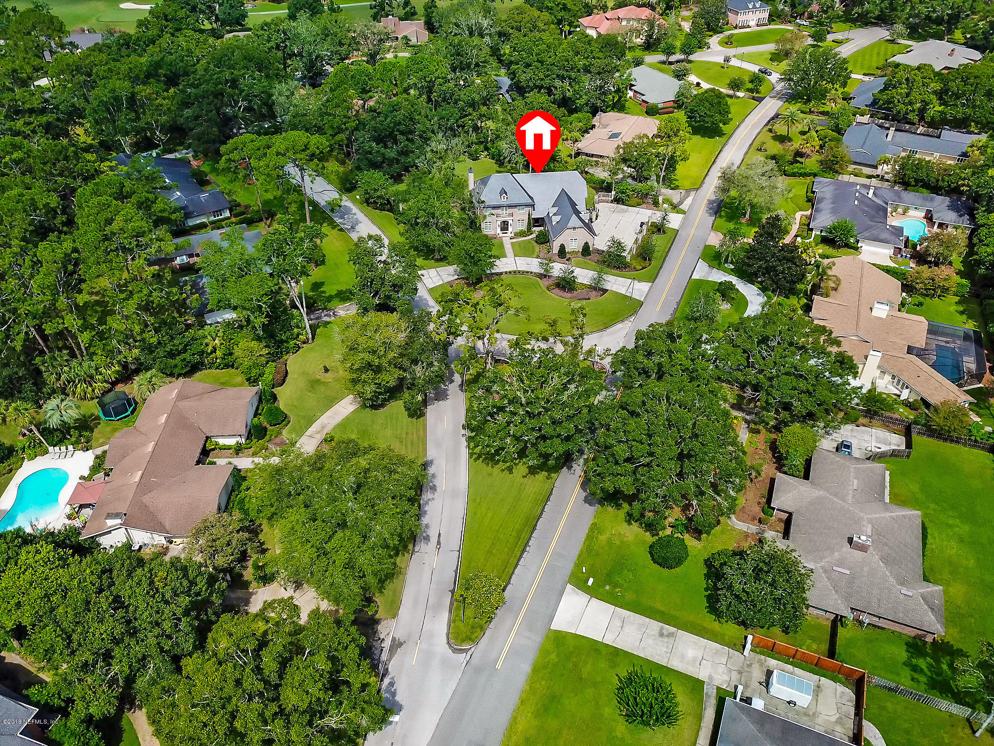 7736 Hunters Grove Road Jacksonville, FL 32256 - Photo 44 of 44 Aerial & Green Space Across Street-46