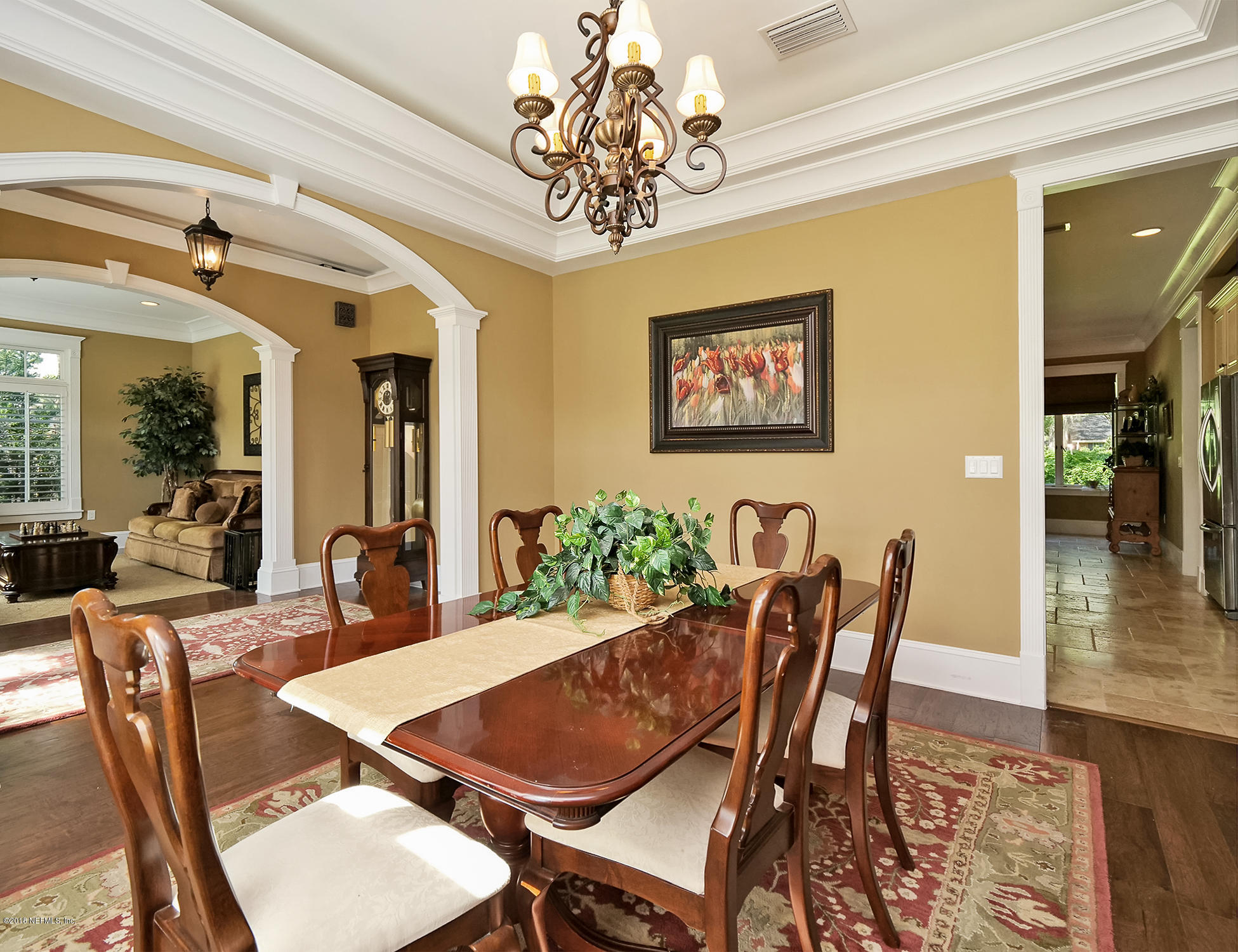 7736 Hunters Grove Road Jacksonville, FL 32256 - Photo 7 of 44 Dining Room Towards Foyer & Flex Room-7
