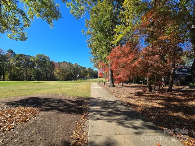 a view of a lake with trees