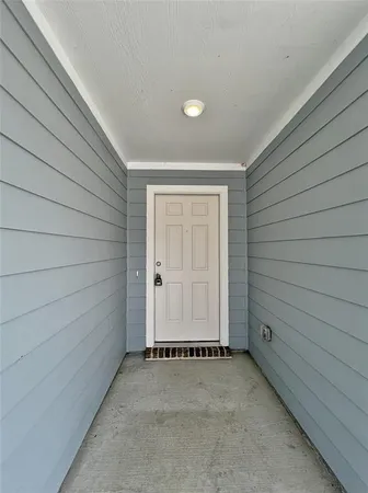 a view of a front door
