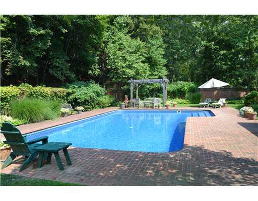 1005 West Waldheim Road Fox Chapel, PA 15215 - Photo 8 of 8 Swimming Pool/Hot Tub/Sauna. Entire yard is surrounded by 6 foot brick privacy wall.