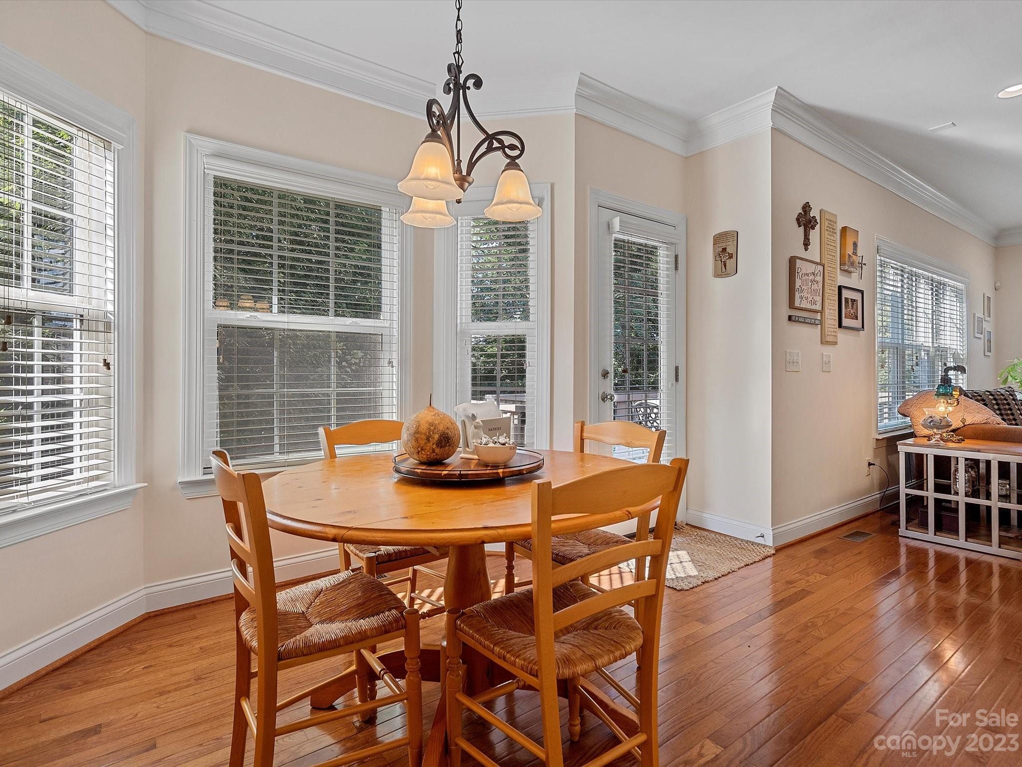 4136 Sunset Ridge Drive Rock Hill, SC 29732 - Photo 18 of 44 a dining room with furniture window wooden floor and front door