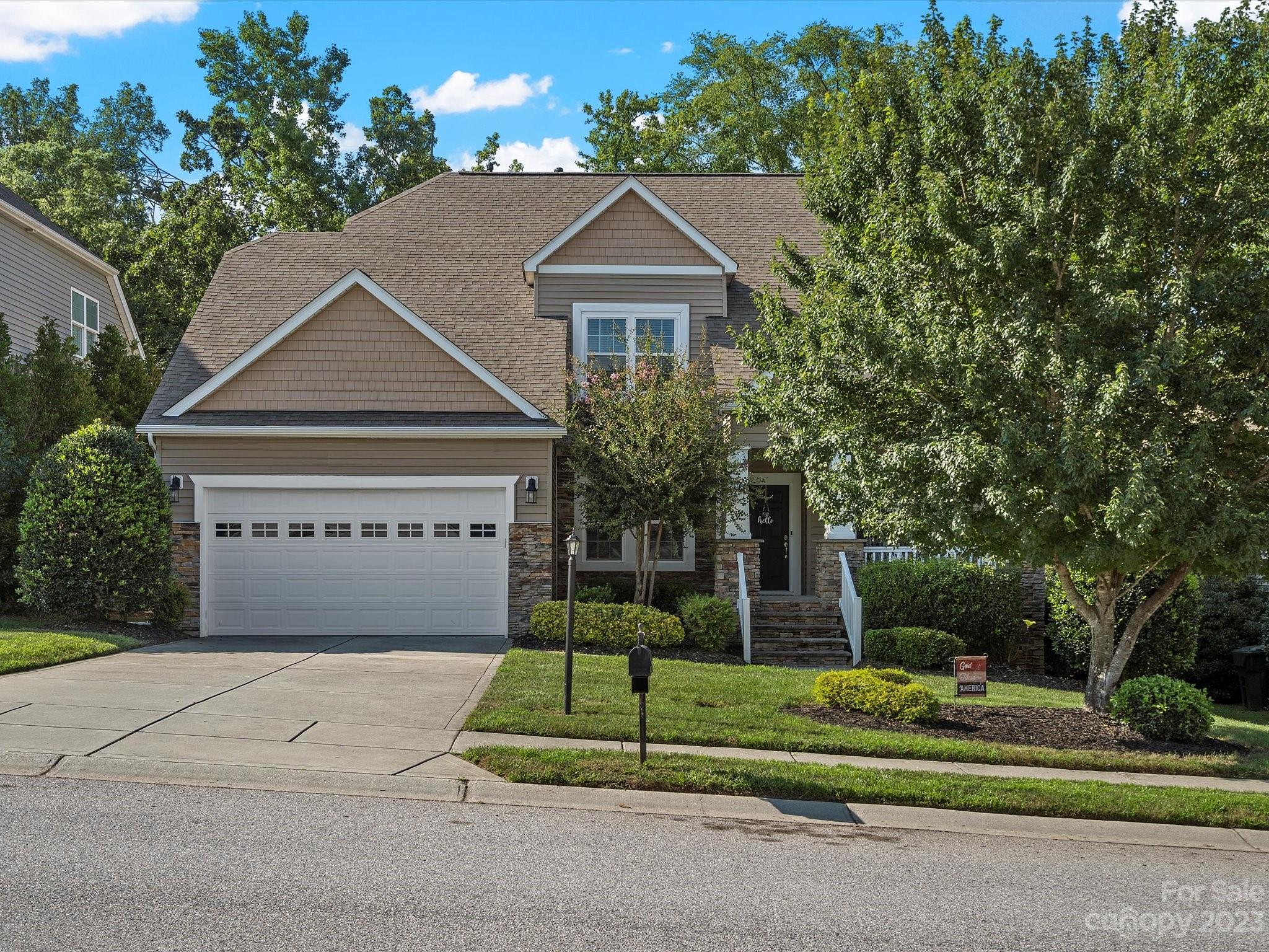 4136 Sunset Ridge Drive Rock Hill, SC 29732 - Photo 3 of 44 a front view of a house with a yard