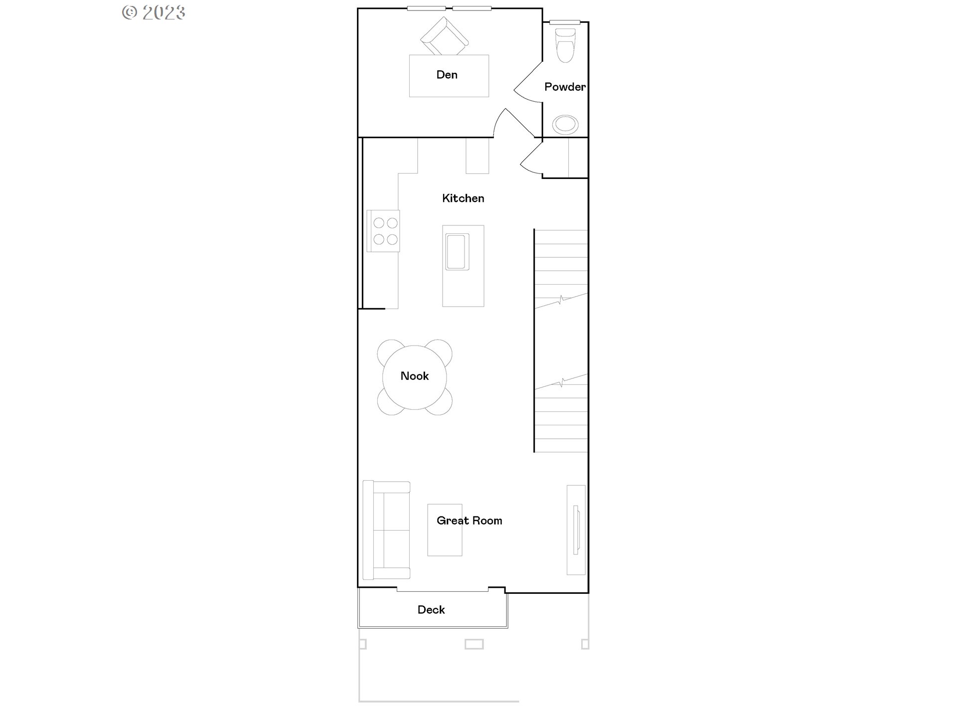 12011 Southeast High Creek Road, Unit C Happy Valley, OR 97086 - Photo 4 of 20 a picture of a room with a floor plan