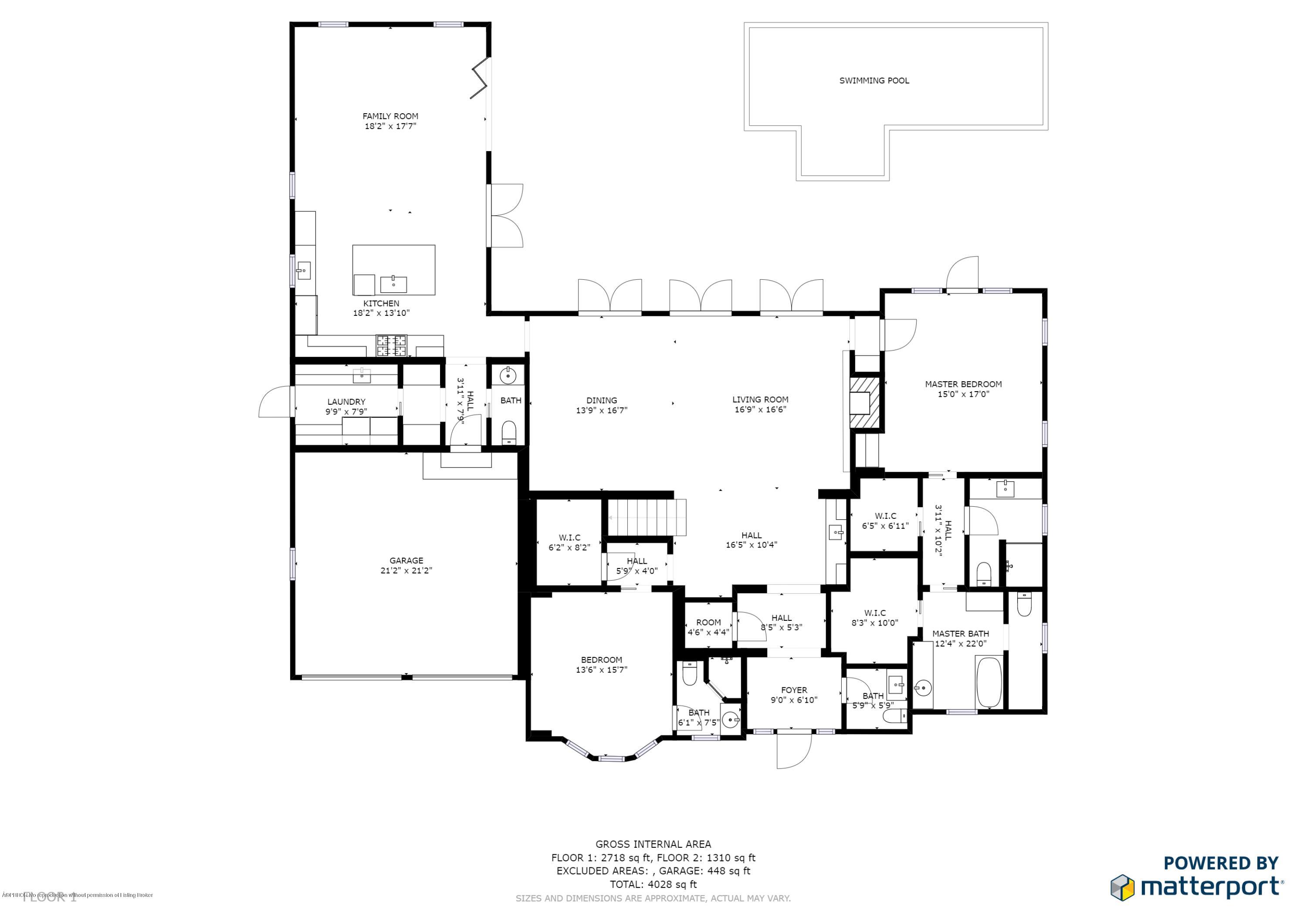 256 Fairview Road Palm Beach, FL 33480 - Photo 43 of 43 FLOOR PLAN