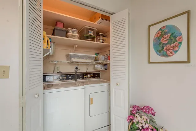 a view of a city from a balcony