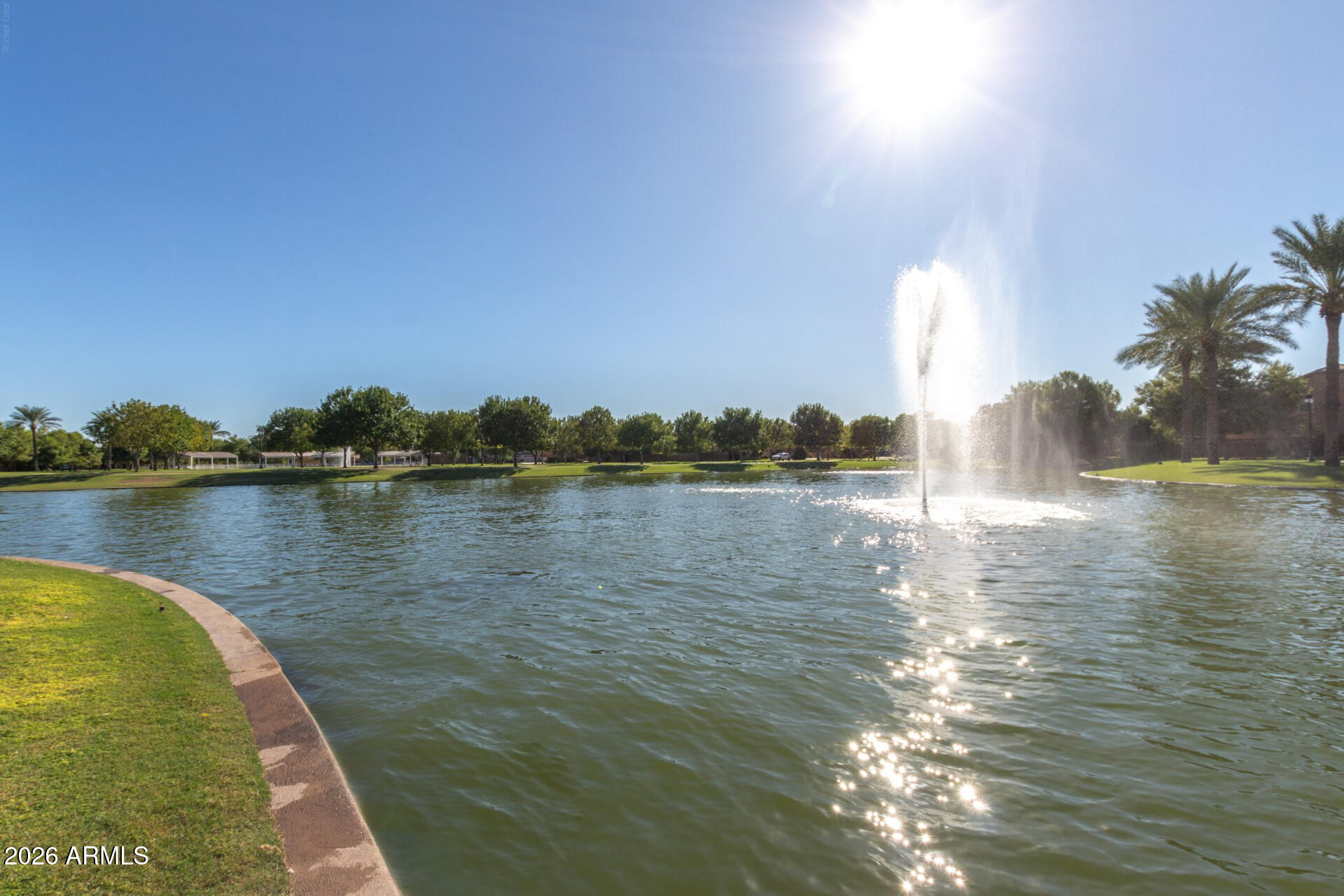 4331 East Cullumber Street Gilbert, AZ 85234 - Photo 39 of 42 a view of a lake with a big yard