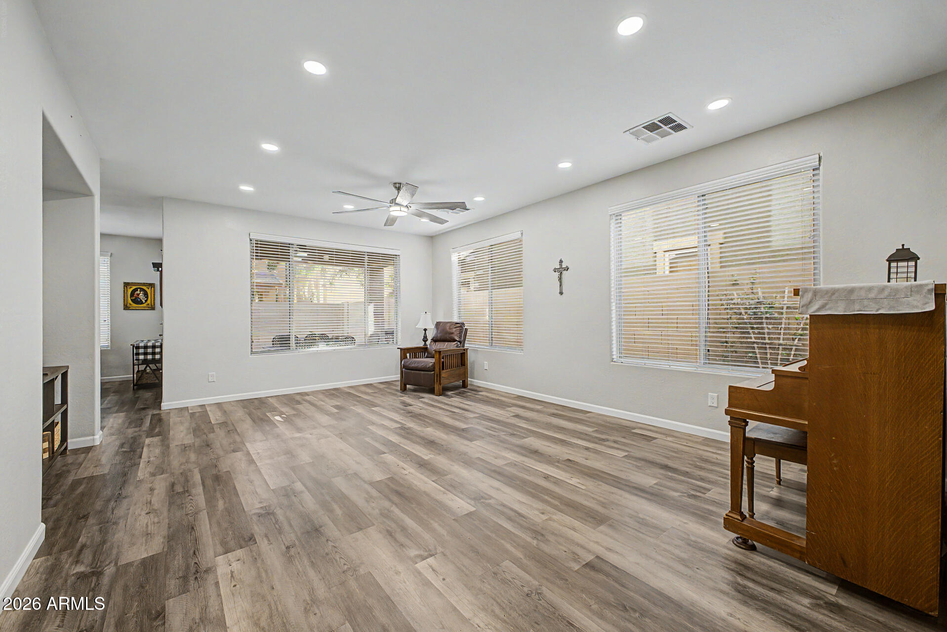4331 East Cullumber Street Gilbert, AZ 85234 - Photo 4 of 42 a view of livingroom with furniture and wooden floor