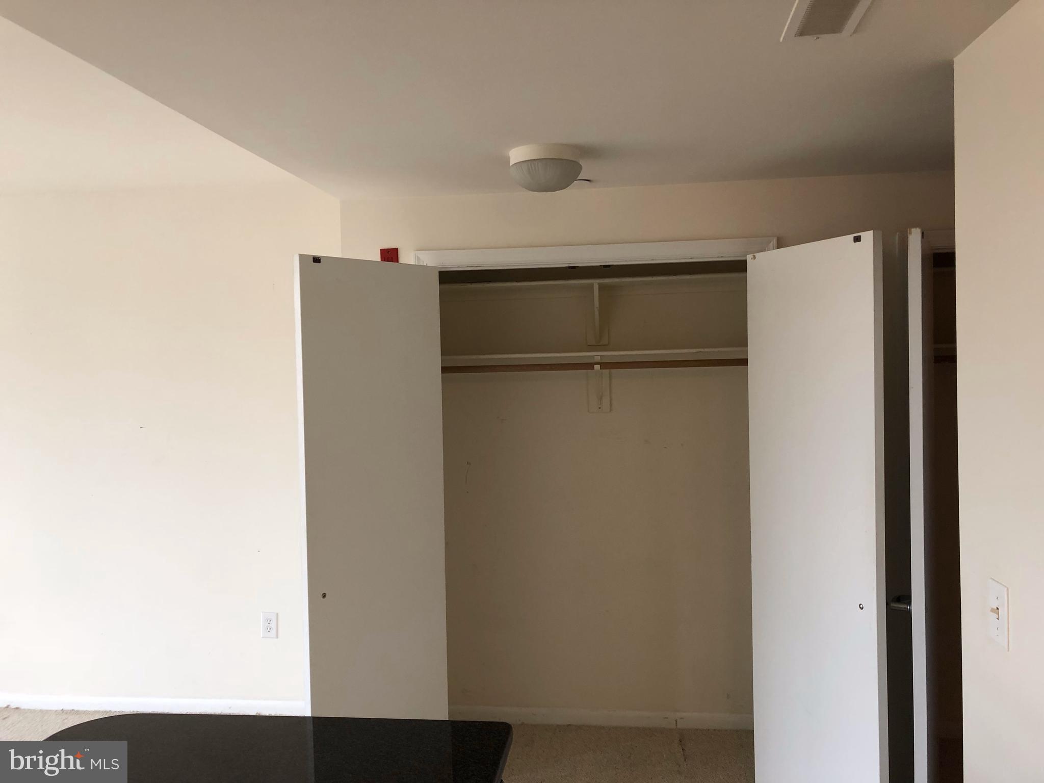 355 I Street Southwest, Unit 626 Washington, DC 20024 - Photo 7 of 8 a view of walk in closet with empty racks