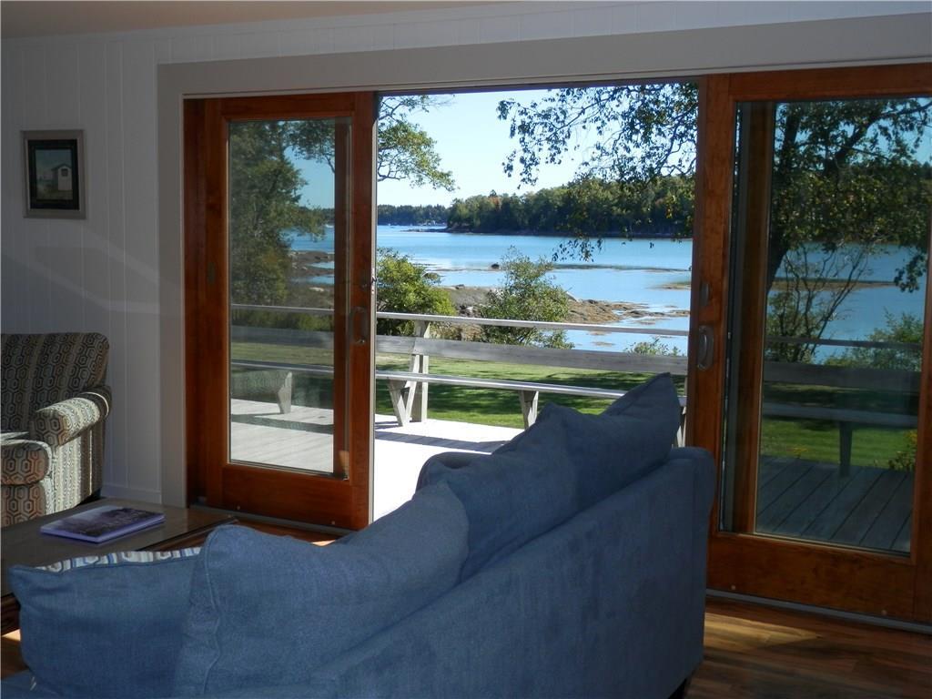 226 Atlantic Quarry Road Spruce Head, ME 04859 - Photo 7 of 35 View from living room and kitchen...